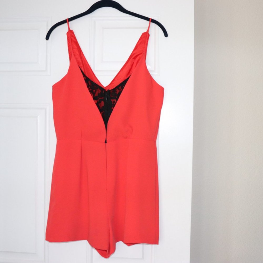 Topshop Playsuit with Lace Back - Picture 4 of 6
